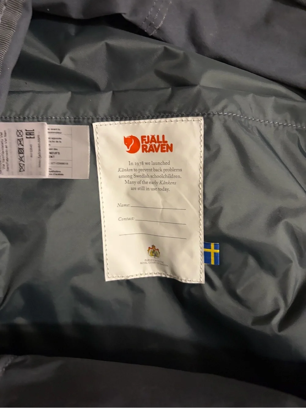 Fjallraven classic kånken
